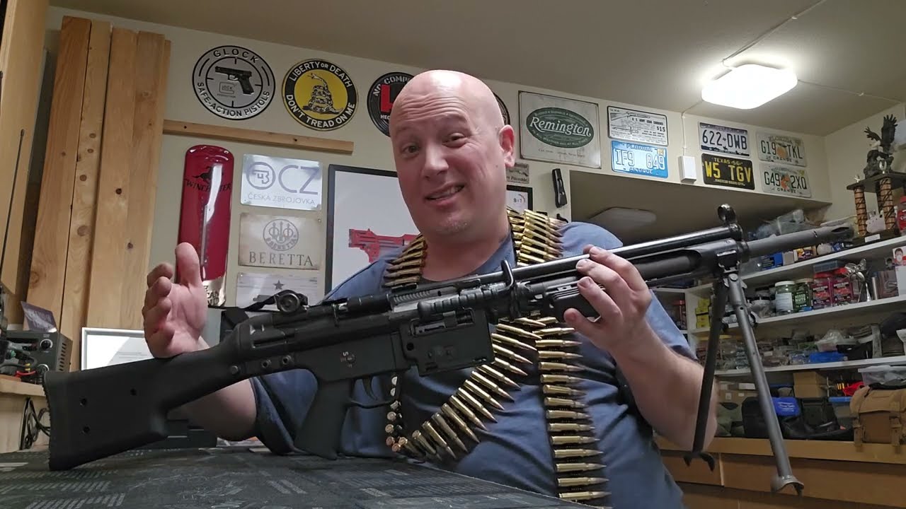 TGV²: Upcoming Projects: Hk 21 Clone - Semi-auto, belt-fed Hk legacy firearm