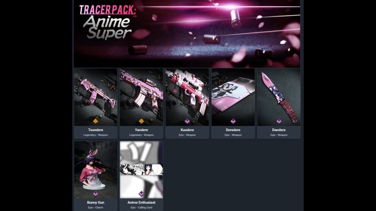 call of duty warzone/ tracer pack: anime super