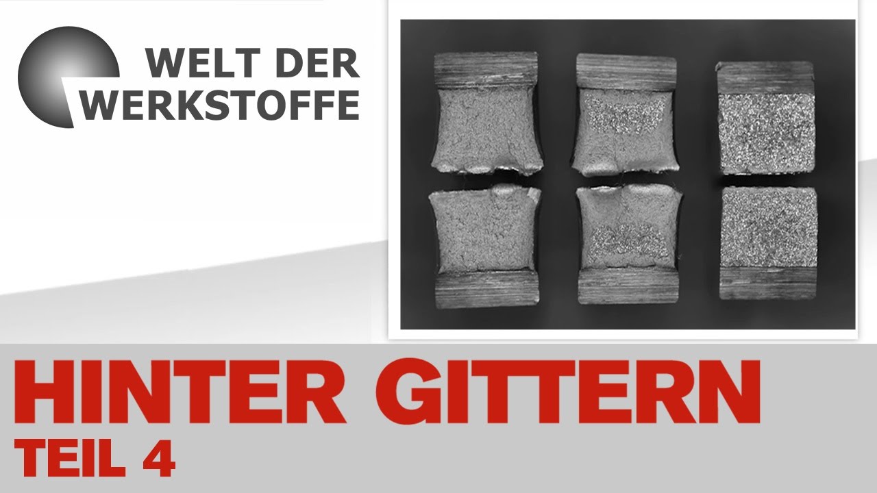 Die Welt der Werkstoffe, Hinter Gittern, Teil 4: Zugversuch und Kerbschlagbiegeversuch