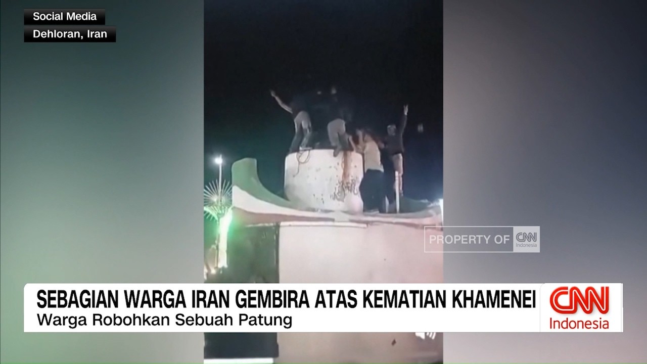 Reaksi Warga Iran Atas Kematian Khamenei