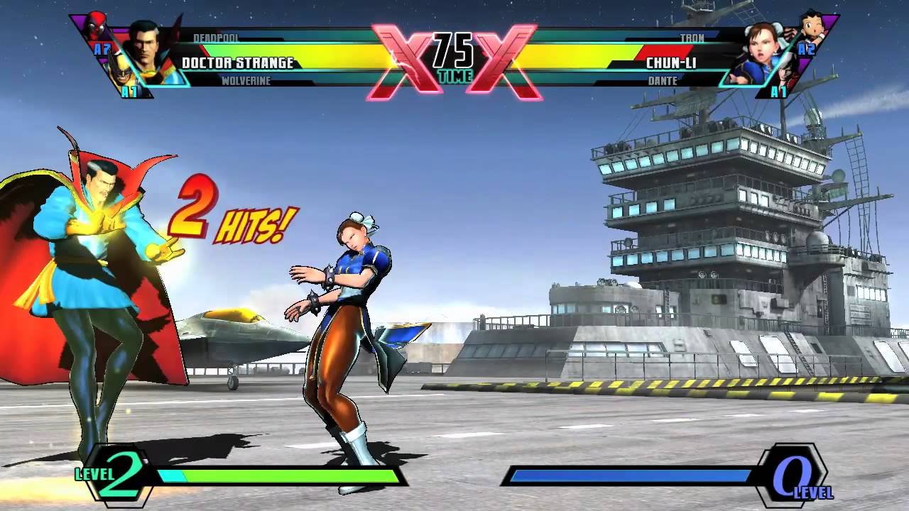 Ultimate Marvel v Capcom - prezentacja Dr. Strange