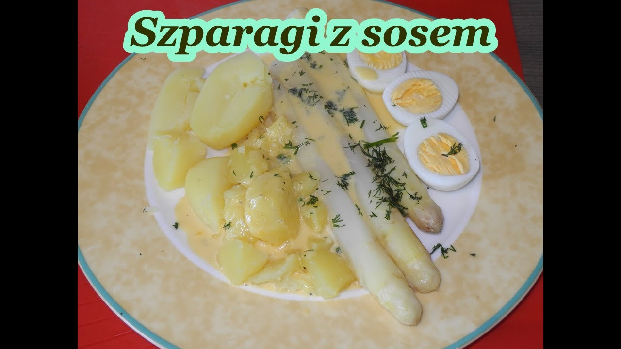 BIAŁE SZPARAGI JAK PRZYGOTOWAĆ I SOS HOLONDERSKI PYSZNE ZDROWE PRZEPIS #babciabozenkagotuje .Nr224💥🧡