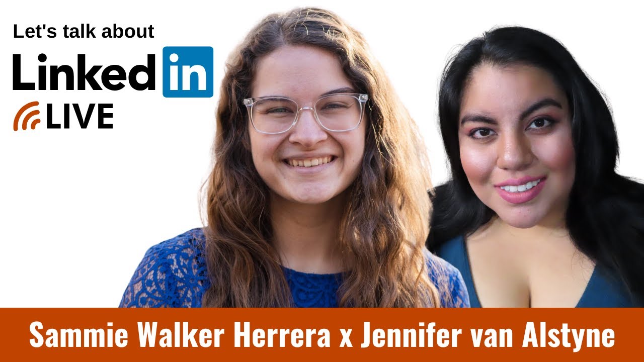 LinkedIn for Grad Students LIVE with Career Coach Sammie Walker Herrera