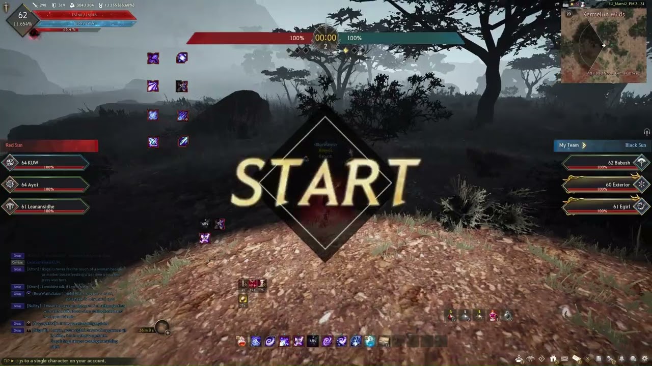 Black Desert New Player AoS PvP - Succ Woosa