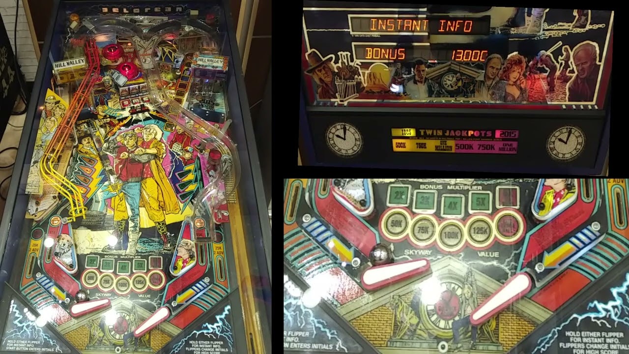 Back to the Future - Pinball Machine - プレイ動画