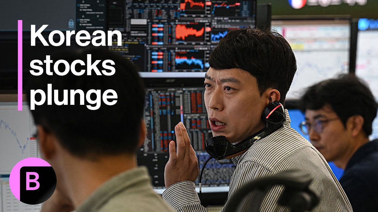 Korean Stocks Plunge 9% on Chip Selloff