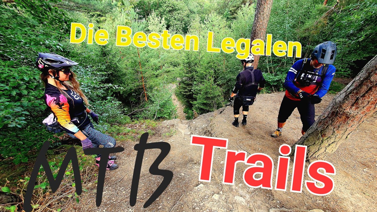 Da musst du hin!! Bestes Legales Trailnetz #emtb #mountainbike Wahnsinns Enduro Trails im Stadtwald