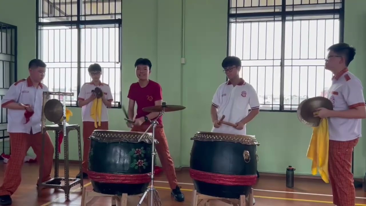 Dragon dance drumming music