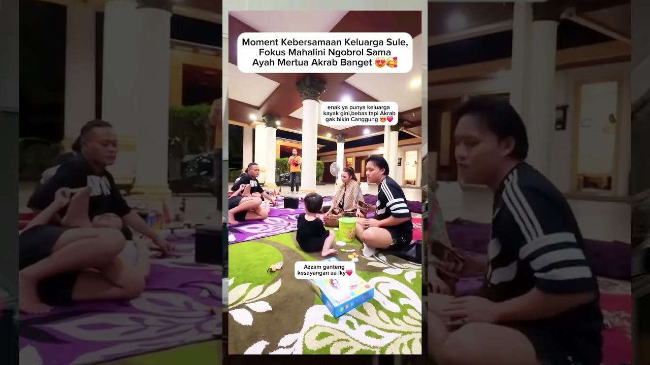 Moment Kompak Keluarga Kang Sule Dan Mahalini 😍🥰 