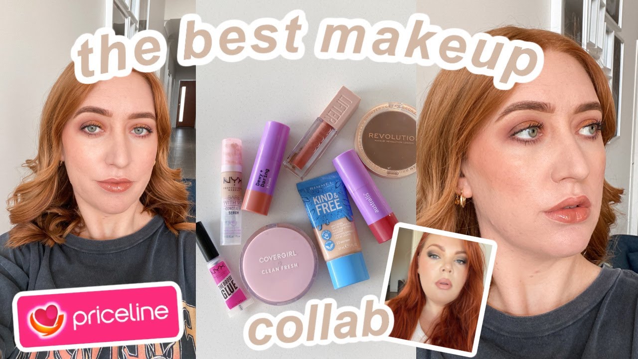 THE BEST MAKEUP FROM PRICELINE  ✨ TOP 10 PRODUCTS 💕 Collab with Samantha Izundu (Aussie Drugstore)