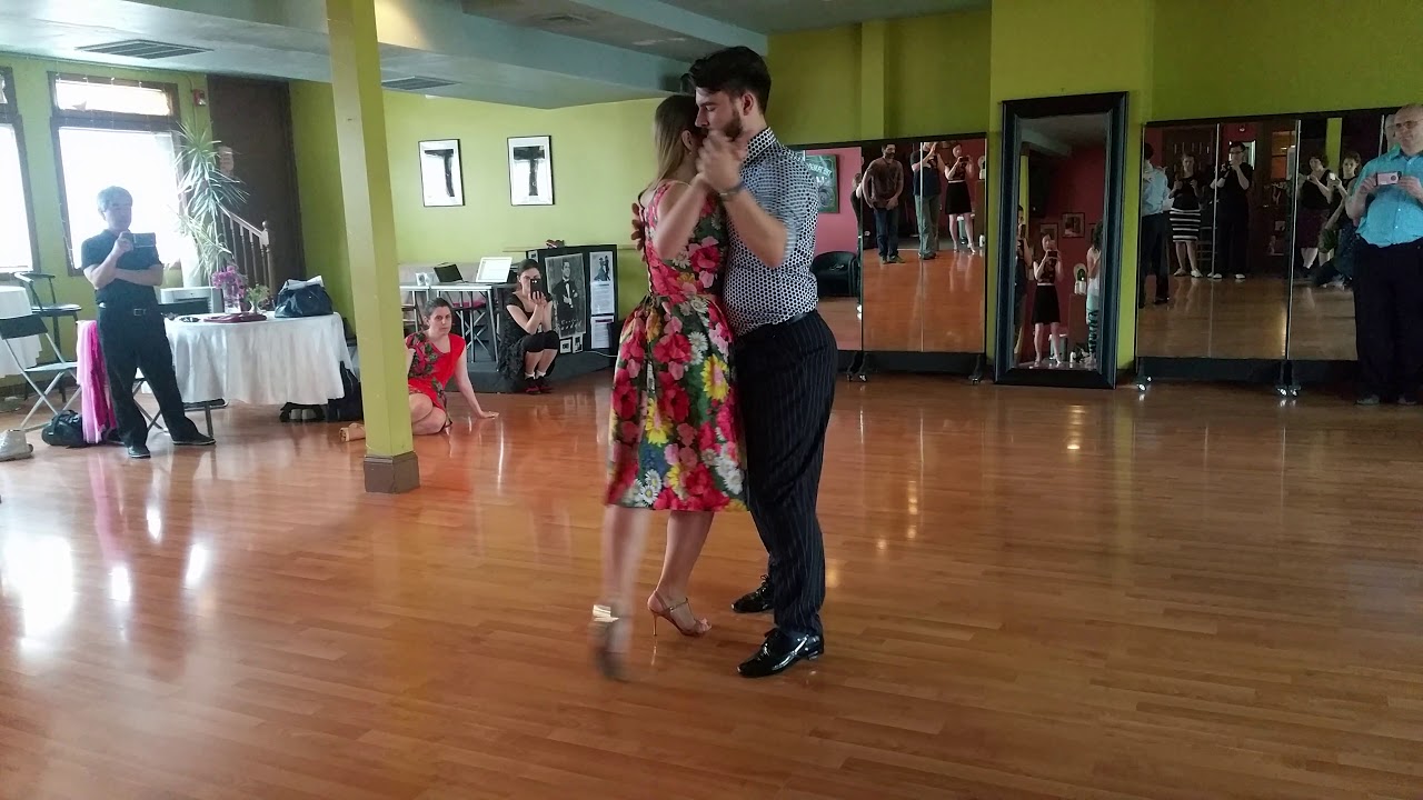 Argentine tango workshop: Maja & Marko - Giros and sacadas in close embrace - Olvidame