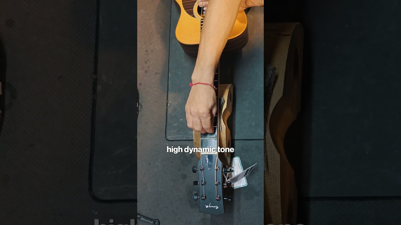 Compact Size. Massive Sound. | Enya EB-X1 Pro #TransAcoustic #GuitarReview #Shorts