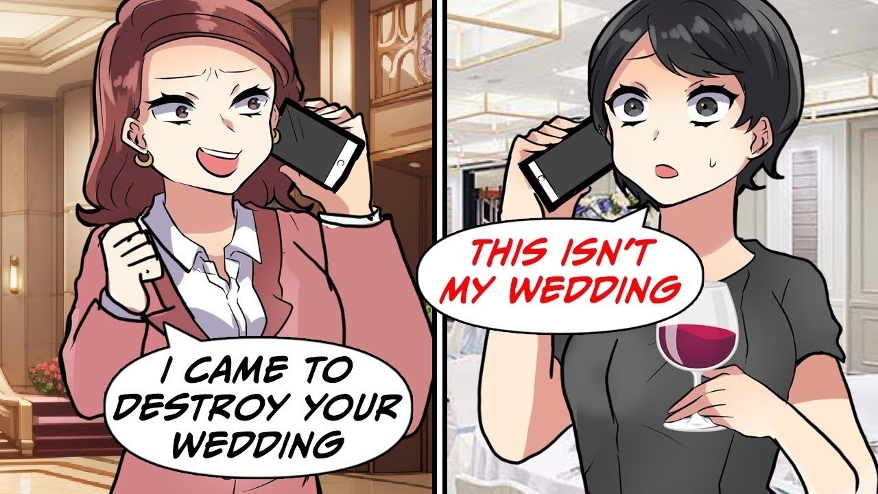 My boss from work attended a wedding uninvited thinking it was mine Text + Animation