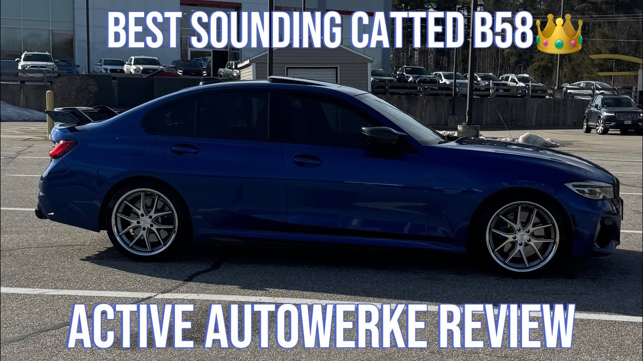 M340i Gets MOST EXPENSIVE Downpipe - PERFECT B58 SOUND! (4K 2020 BMW M340i)