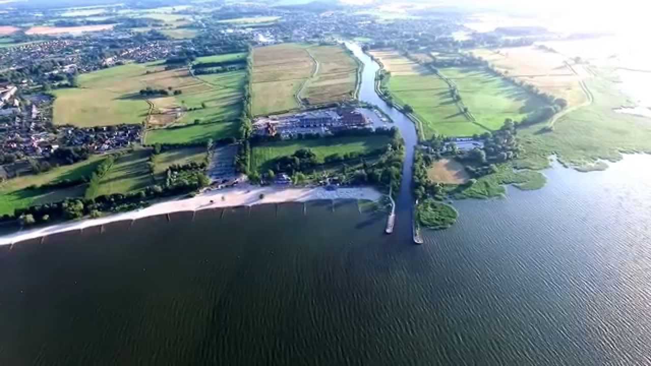 Ueckermünde Strand aus der Vogelperspektive mit DJI Phantom 3