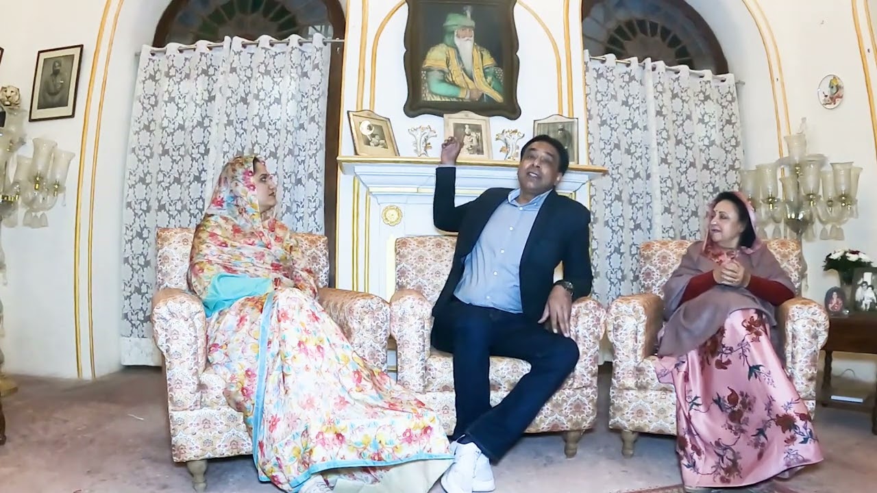 नाभा रियासत के महाराजा हीरा सिंह के परिवार की महारानी ऊमा सिंह और महारानी प्रीती सिंह जी से  मुलाकात
