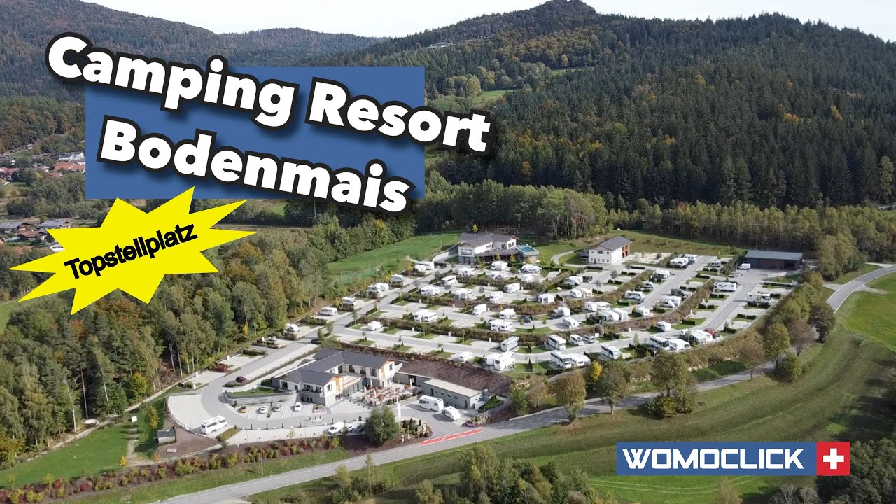 Camping Resort Bodenmais 5 Sterne. Wohnmobilstellplatz mit Wellness #topstellplatz