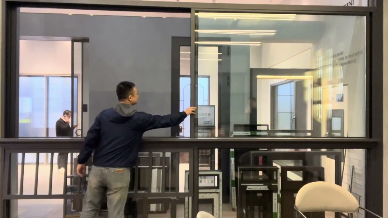 3 tracks Heavy Duty Sliding Windows