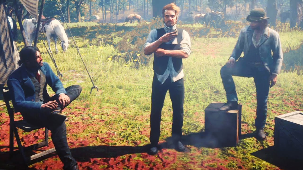 RDR2: Javier Escuella Disrespects Random Camp Event