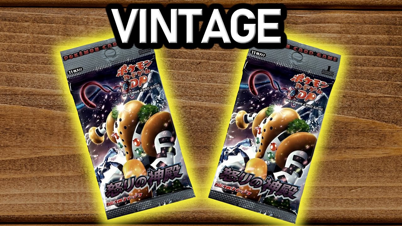 I Finally Opened My Vintage Japanese Pokémon Packs