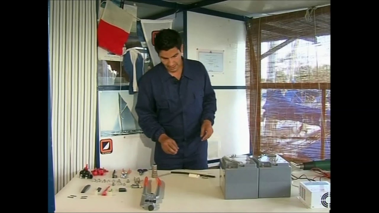 1 Sostituzione Batterie, crimpare un cavo, collegamento parallelo e in serie
