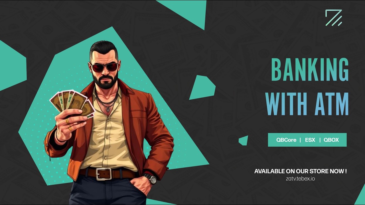 [ZaT-SCRIPTS] [QBCore / ESX / QBOX] ZAT Banking &mdash; The Most Advanced Banking System for FiveM