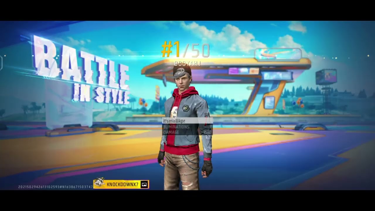 Free fire but only two gun challenge