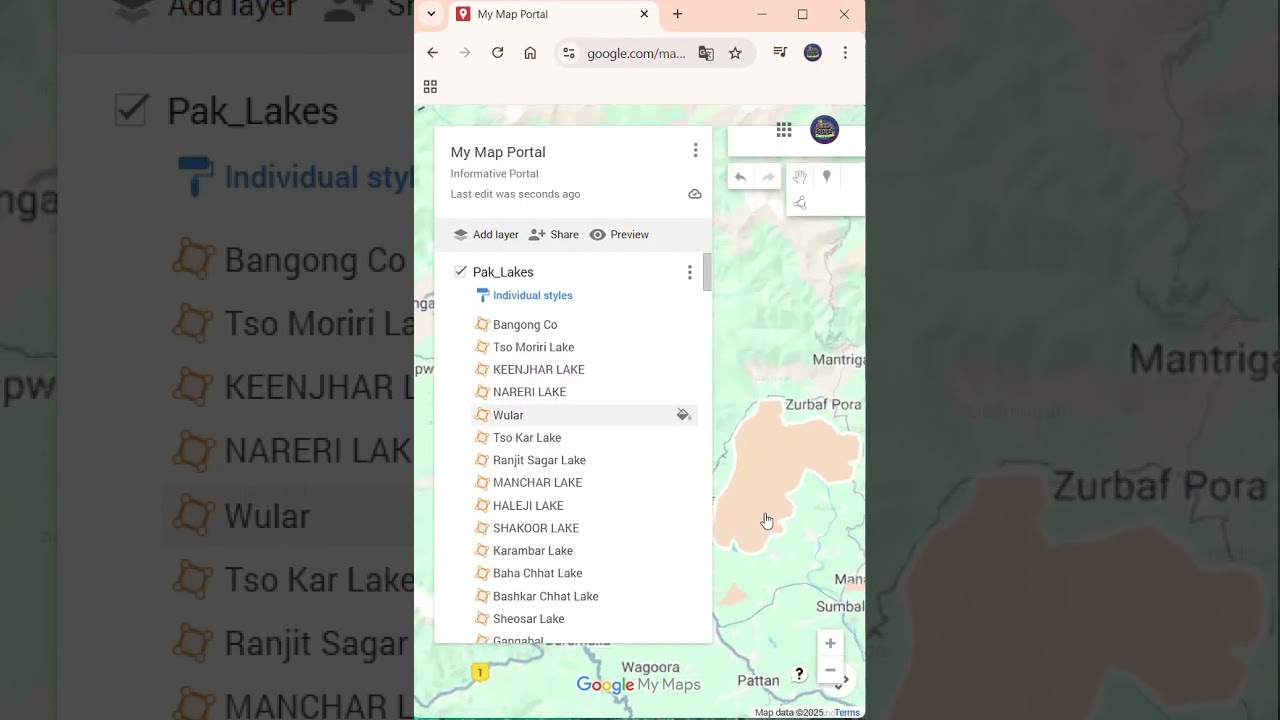 How to Create a Custom Web Map (Pin, Import Data & Share)  #google #map #googlemaps #geography #usa