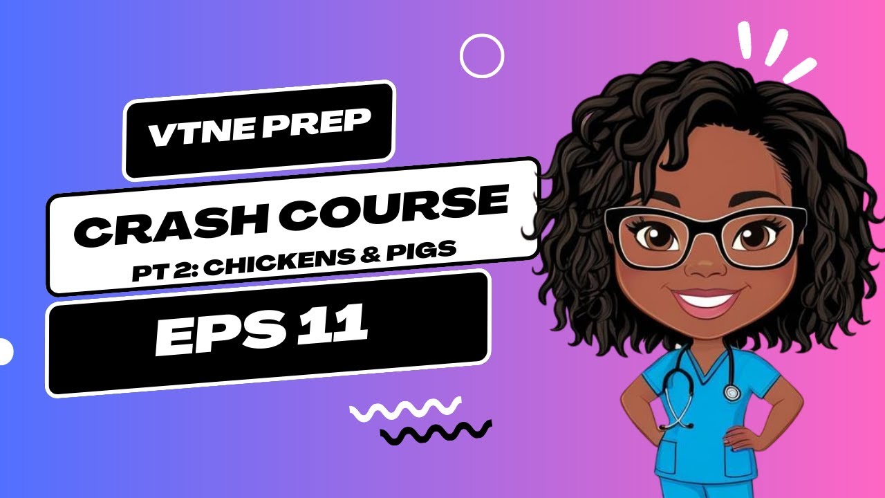 VTNE PREP: LARGE ANIMALS (PT 2)