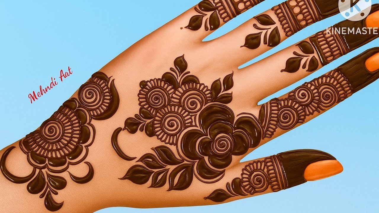 Arabic mehndi | Mehandi wala | Cone designs | Gulab🥀 wali mehandi | Phool wali mehandi