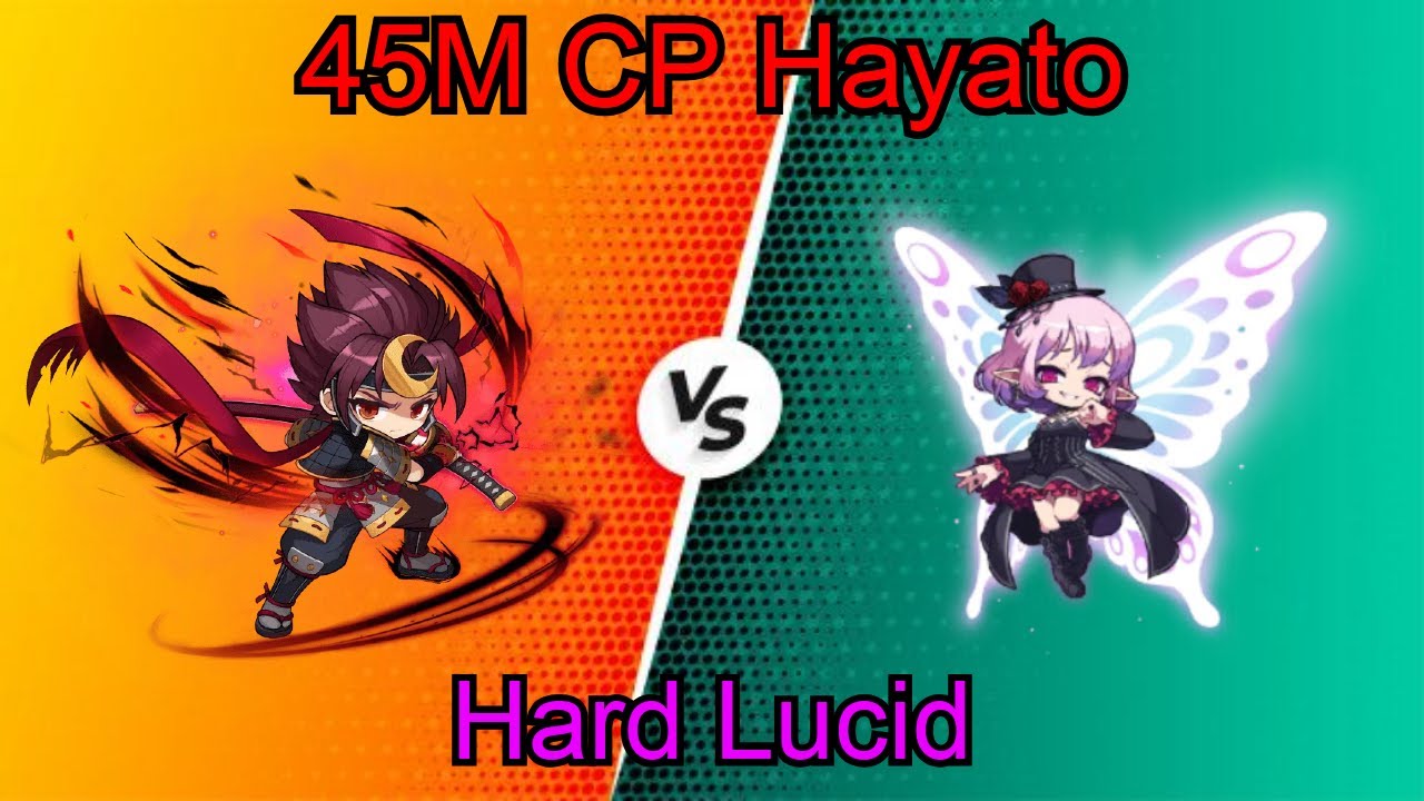 [Maplestory Kronos] 45M CP Hayato Solo Hard Lucid