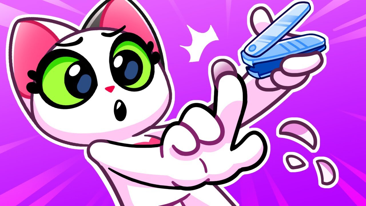 Trim Your Nails | Kids Learn Hygiene Rules | Good Habits Stories for Toddlers | Purr-Purr