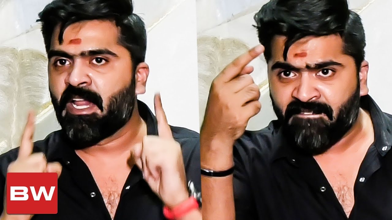 Simbu's Heated Argument with the Reporter on Cauvery Issue