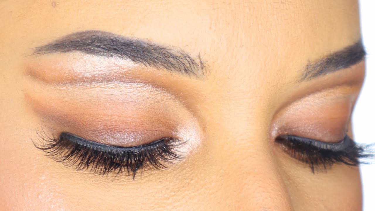 MAQUILLAJE CUT CREASE ABIERTO PASO A PASO -- TECNICA DE MAQUILLAJE DE OJOS DE NOCHE