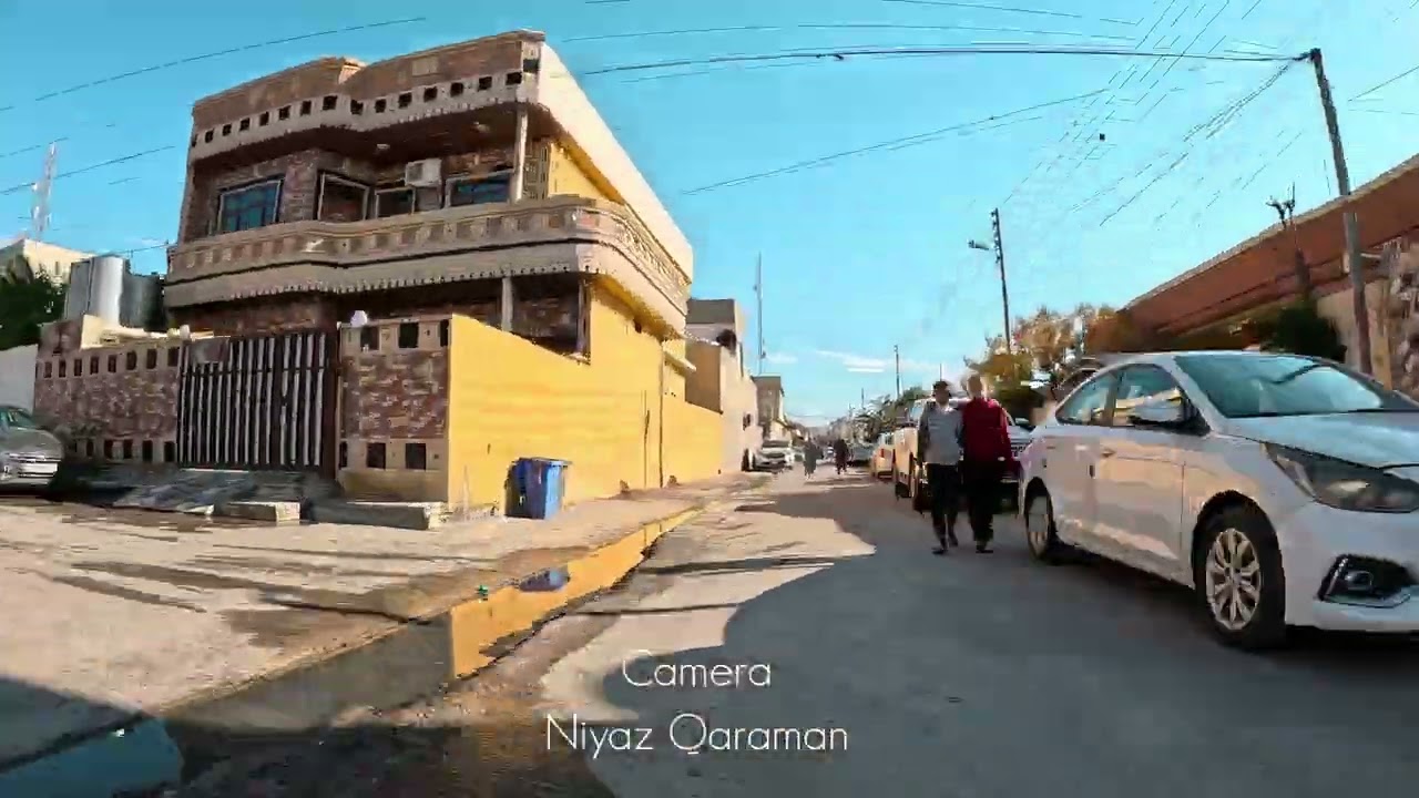 کوچە و کۆڵانەکانی مەخموور