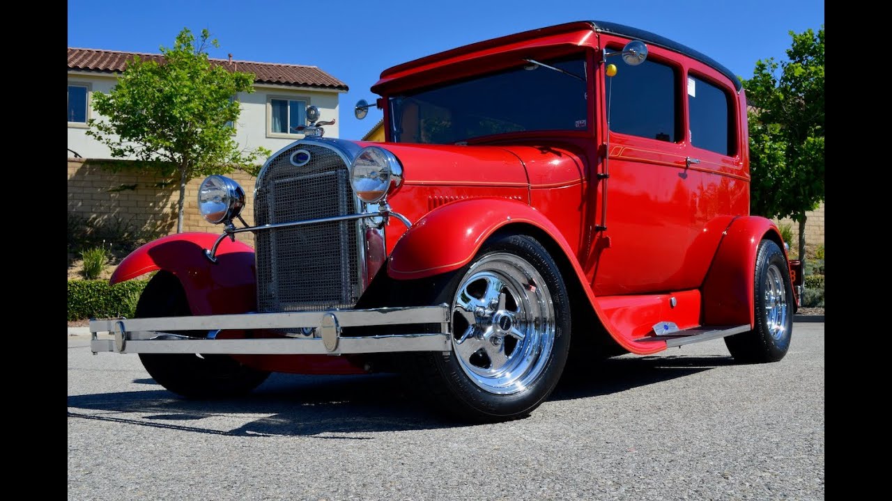SOLD: 1928 Ford Tudor Rod CA