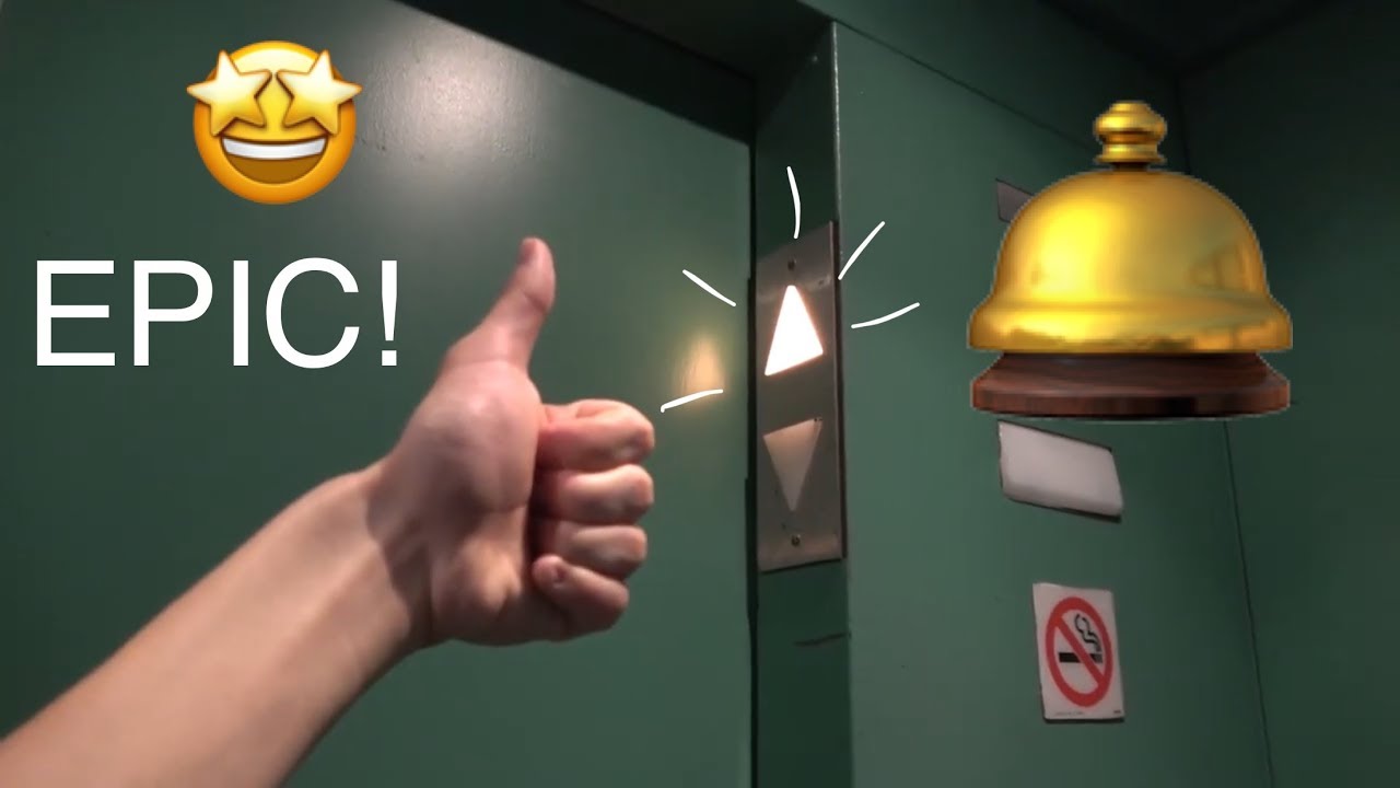 EPIC DINNER BELL! Westinghouse Hydraulic Elevator at Hutchings-Sealy in Downtown Galveston, TX.
