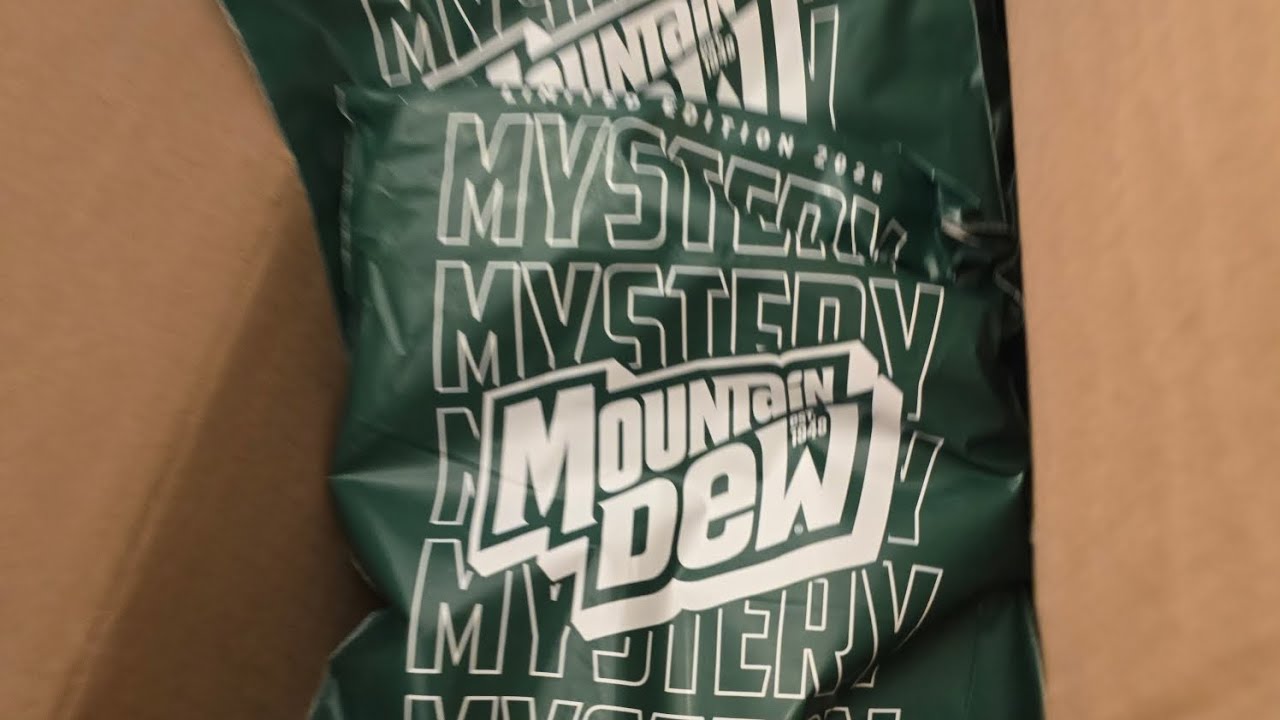 Mountain dew Mystery Tik Tok Grab bags