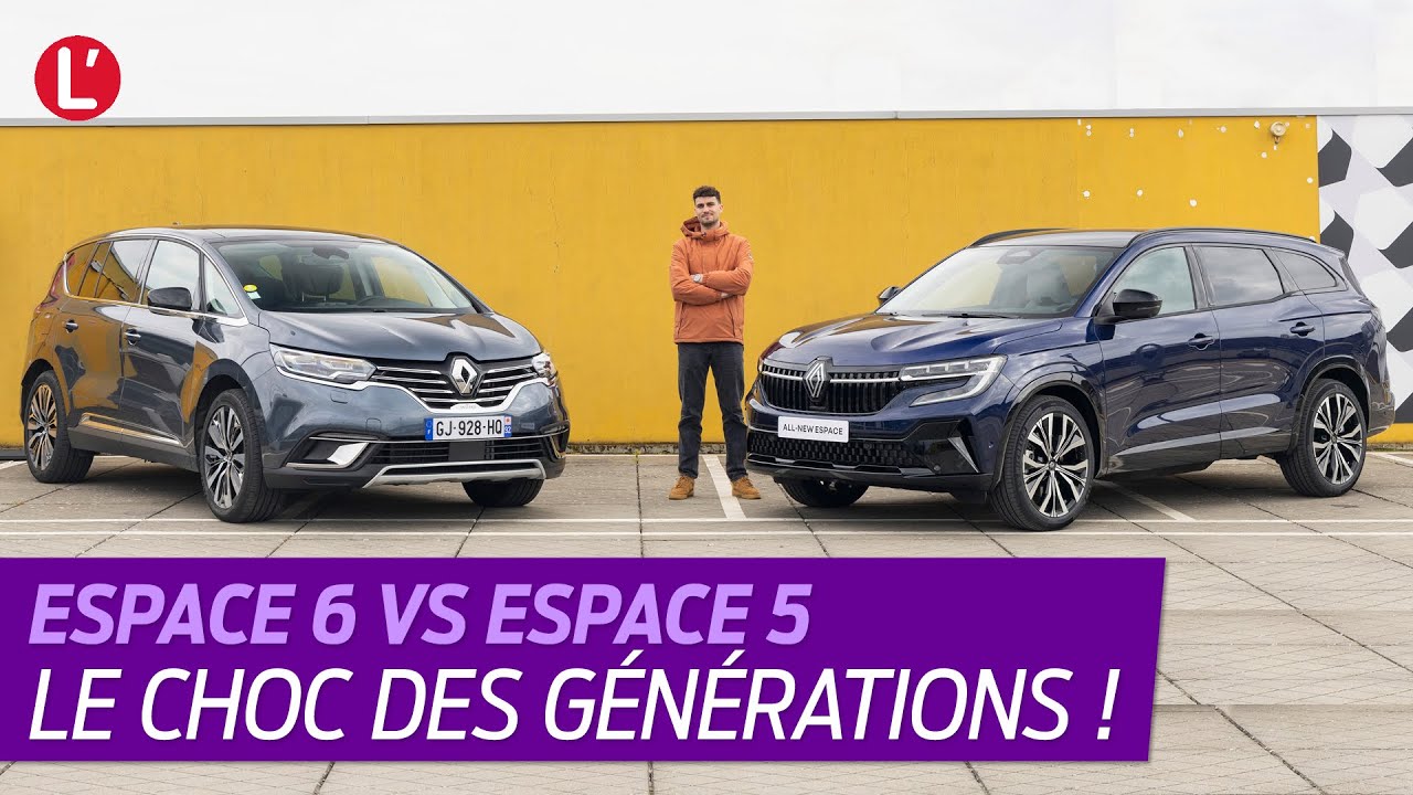 RENAULT ESPACE 5 VS RENAULT ESPACE 6. Que reste-t-il à l'ancienne génération ?
