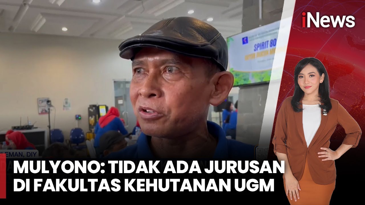 Acara Reuni UGM, Teman Kuliah Jokowi sebut Tak Ada Jurusan Teknologi Kayu di UGM | iNews Sore