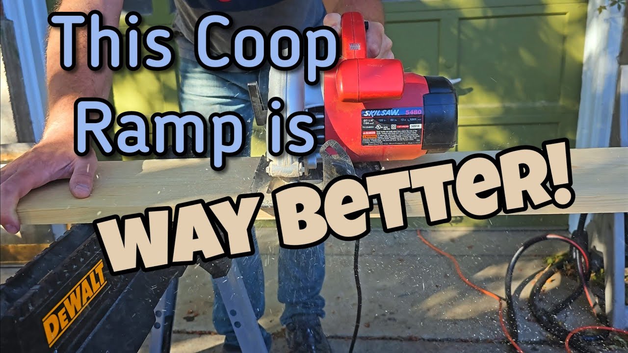 Building a Better Chicken Coop Ramp | Fall Improvements Start!