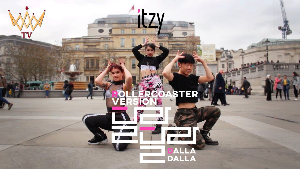 [KPOP IN PUBLIC] [ROLLERCOASTER CHALLENGE] Itzy (있지) - Dalla Dalla (달라달라) [UJJN] IN LONDON