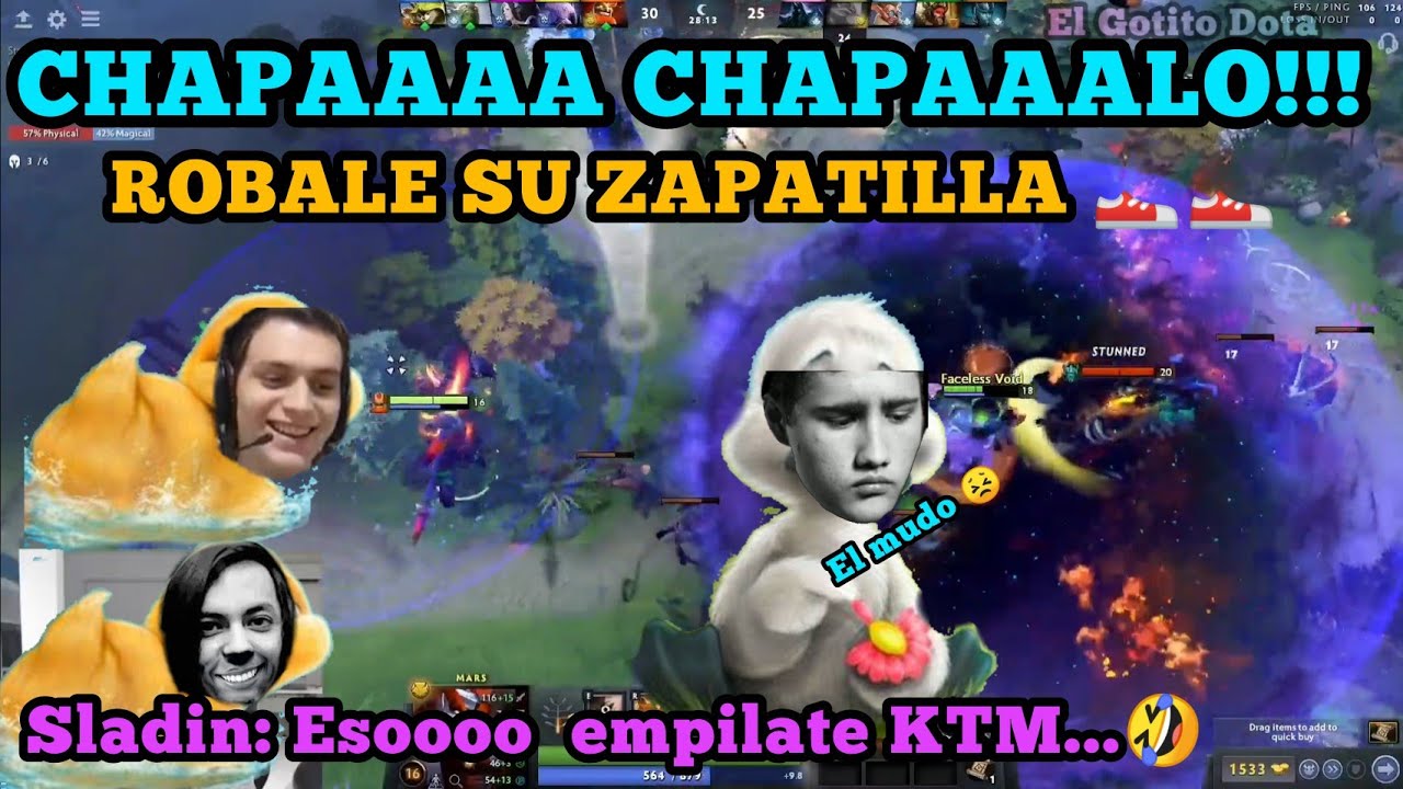 REAL CAGUE DE RISA CON MATTHEW Y SLADIN , TIMADO NO 🤣 CHAPA CHAPA ROBALE SU ZAPATILLA 🤣🤣
