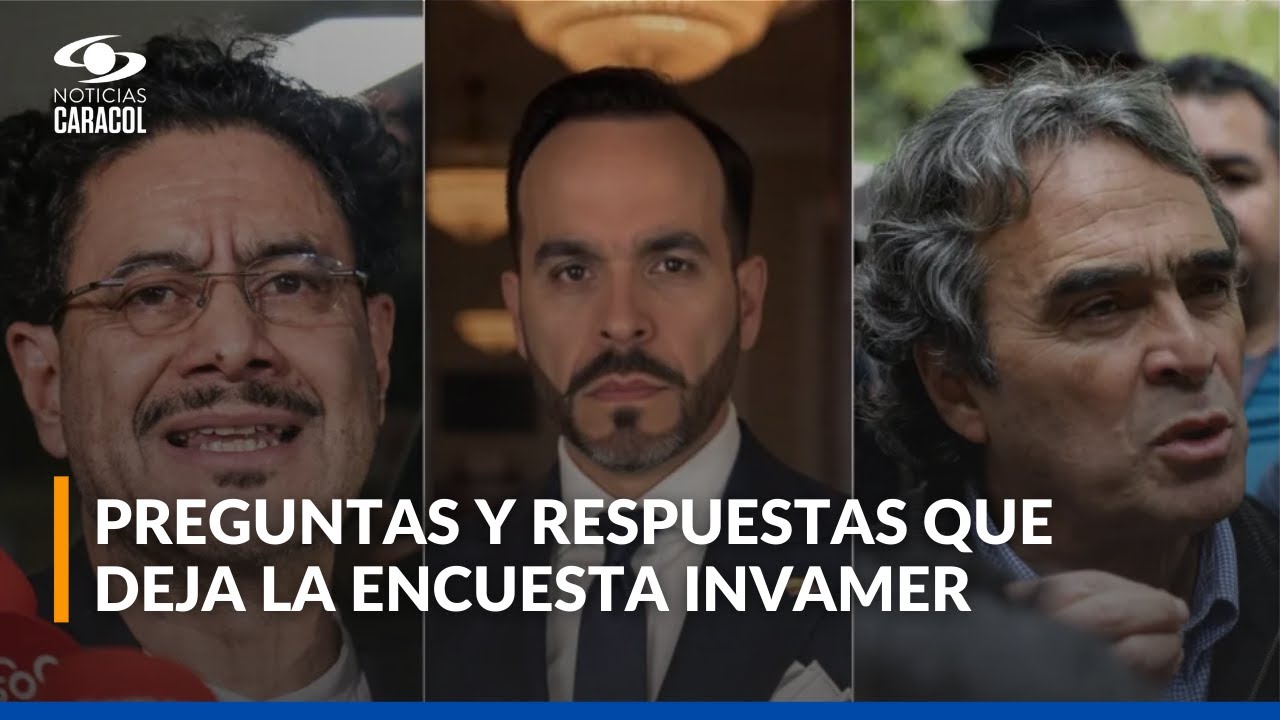 ¿A Iván Cepeda le alcanza para llegar a primera vuelta? Análisis de la encuesta Invamer
