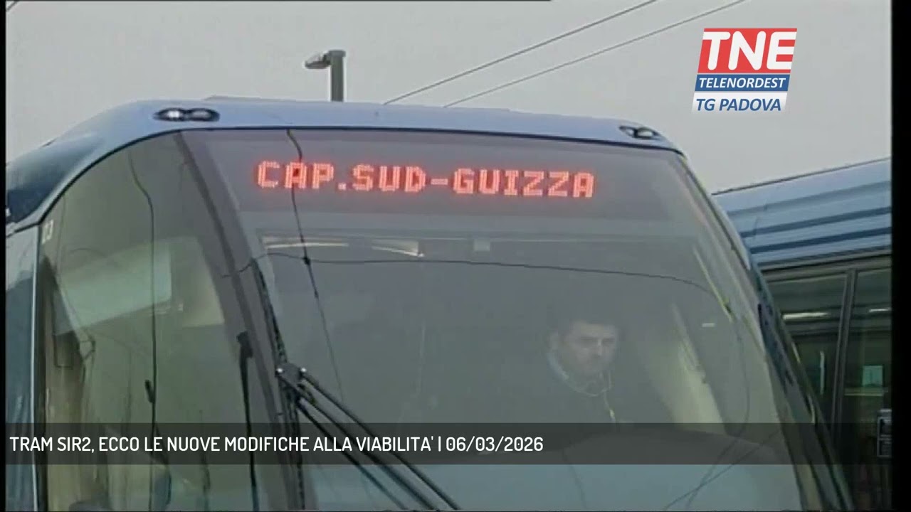 TRAM SIR2, ECCO LE NUOVE MODIFICHE ALLA VIABILITA' | 06/03/2026