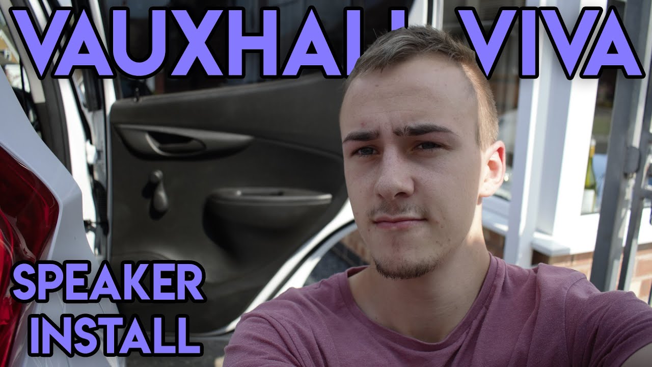 How To Install Rear Speakers Vauxhall Viva 2017 (Opel Karl)