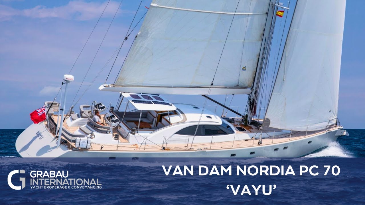 [OFF MARKET]  2017 VAN DAM NORDIA PC 70 'Vayu' | Sailing Yacht for sale with Grabau International