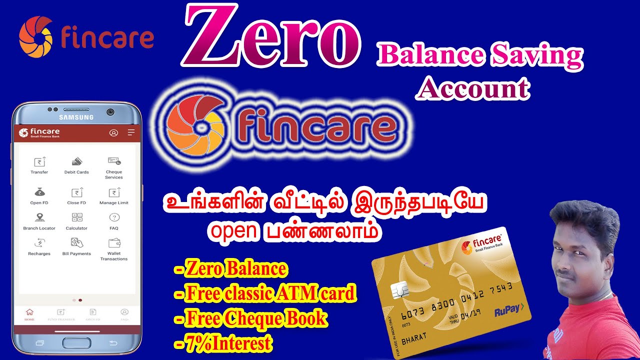 Fincare Bank Zero balance Account open Online  without any paper Documents // Tech and Technics