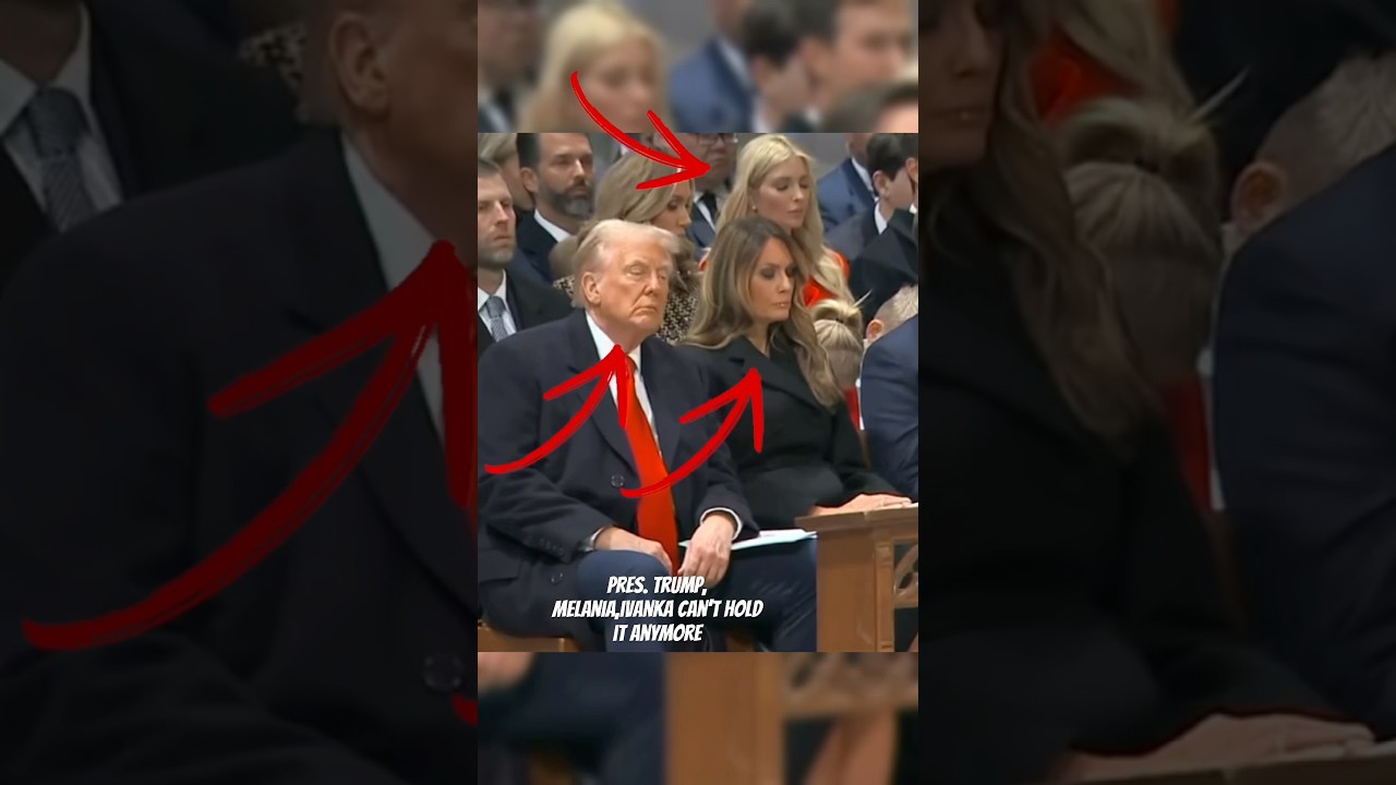 Busy people during mass #melaniatrump #donaldtrump #trump #ivankatrump #presidentdonaldtrump