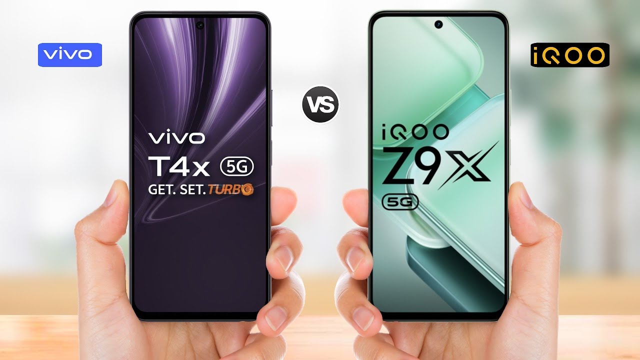 Vivo T4x 5g vs IQOO Z9x 5g || Full Comparison